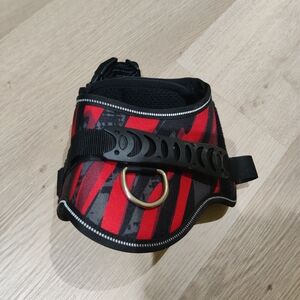 Red and Black Dog Harness